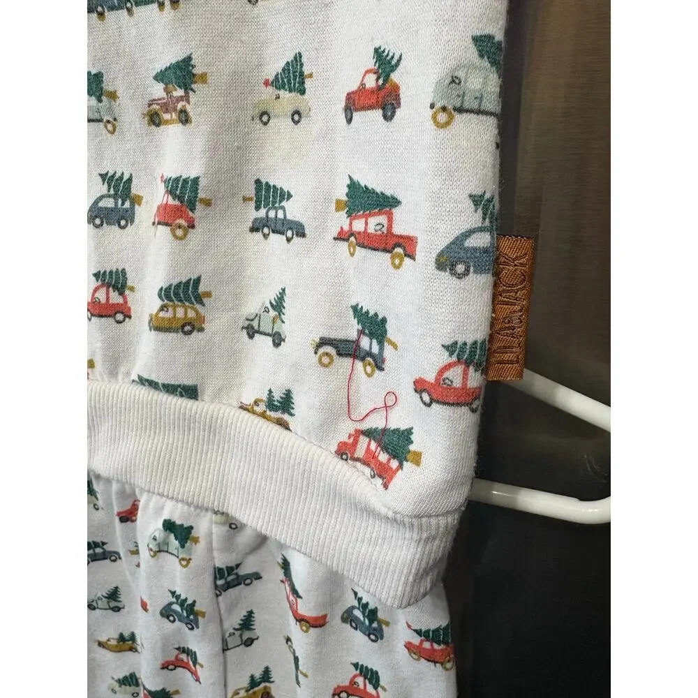 Christmas Tree Truck Sweater Set - Lila & Jack - 6-9mo